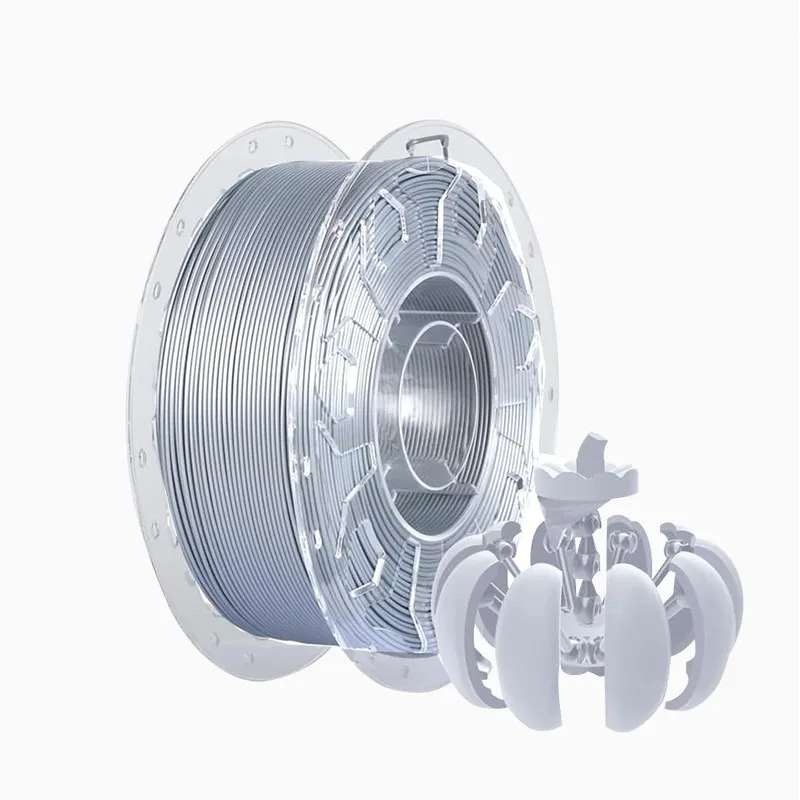 Creality CR-PLA Filament-1KG -1.75-Silver-With Spool