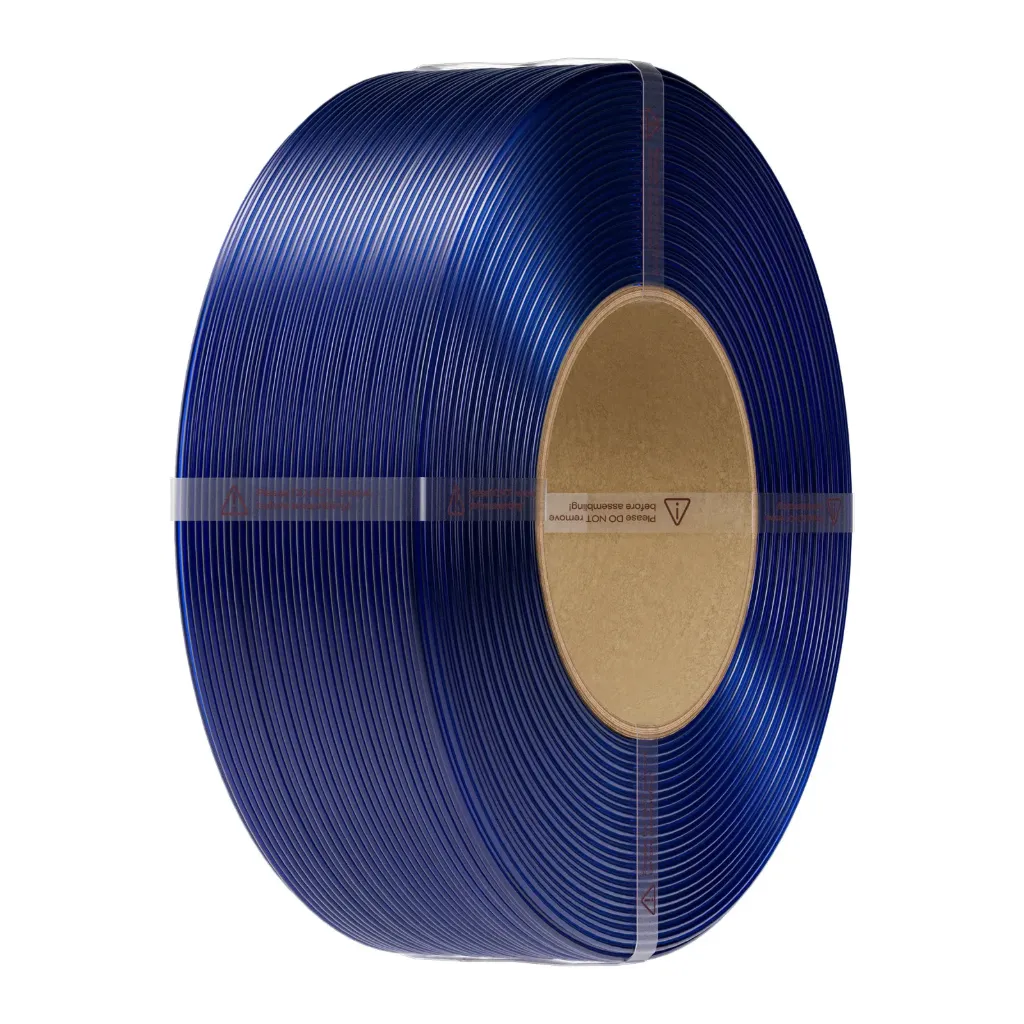 Creality CR-PETG Filament-1KG -1.75-Transparent Blue-Refill Pack Without Spool