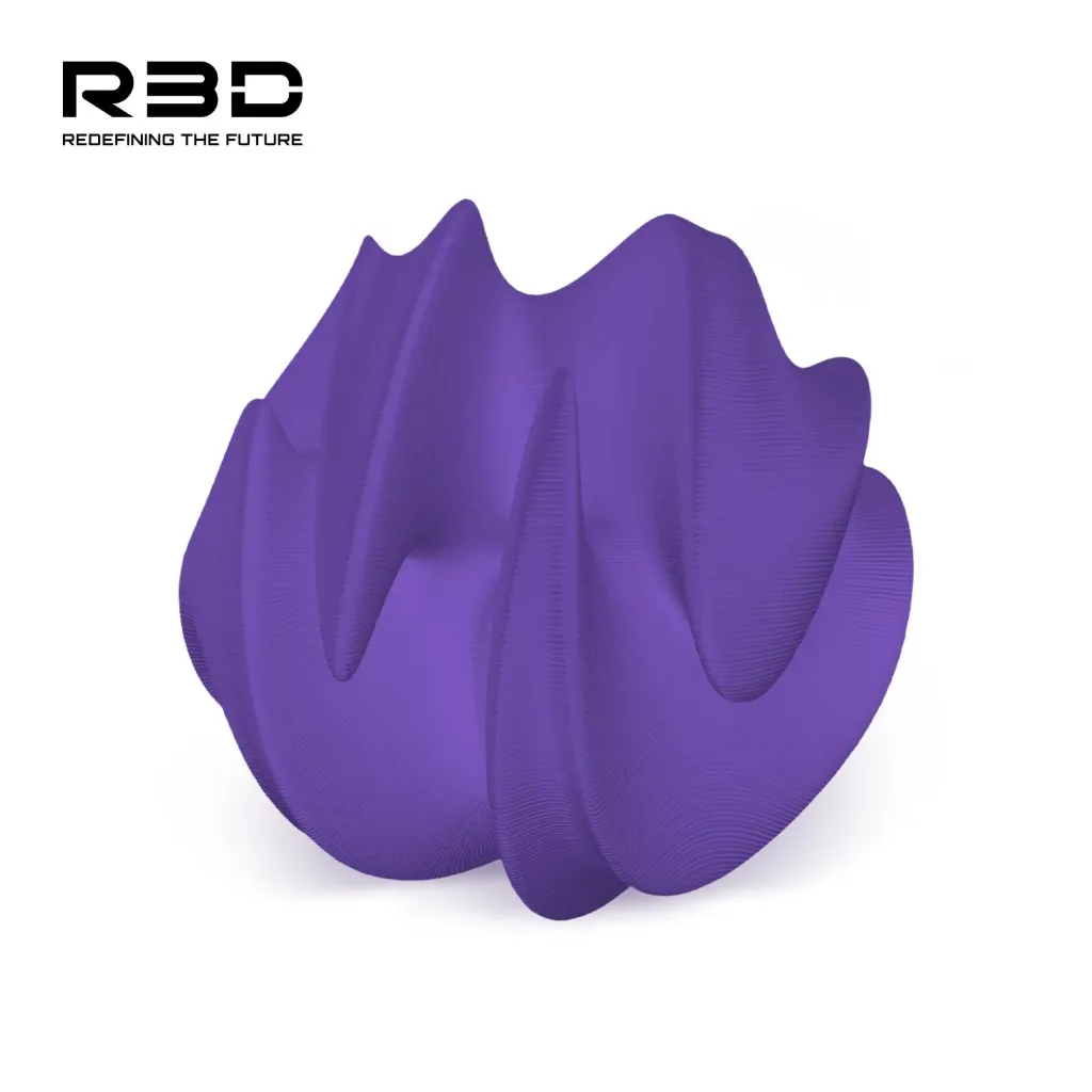 [FLRD1009] R3D PETG-eco Filament-1KG -1.75-Purple-With Spool
