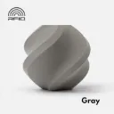 Bambu Lab PLA Basic Filament-1KG -1.75- Grey(10103)-Refill Pack Without Spool