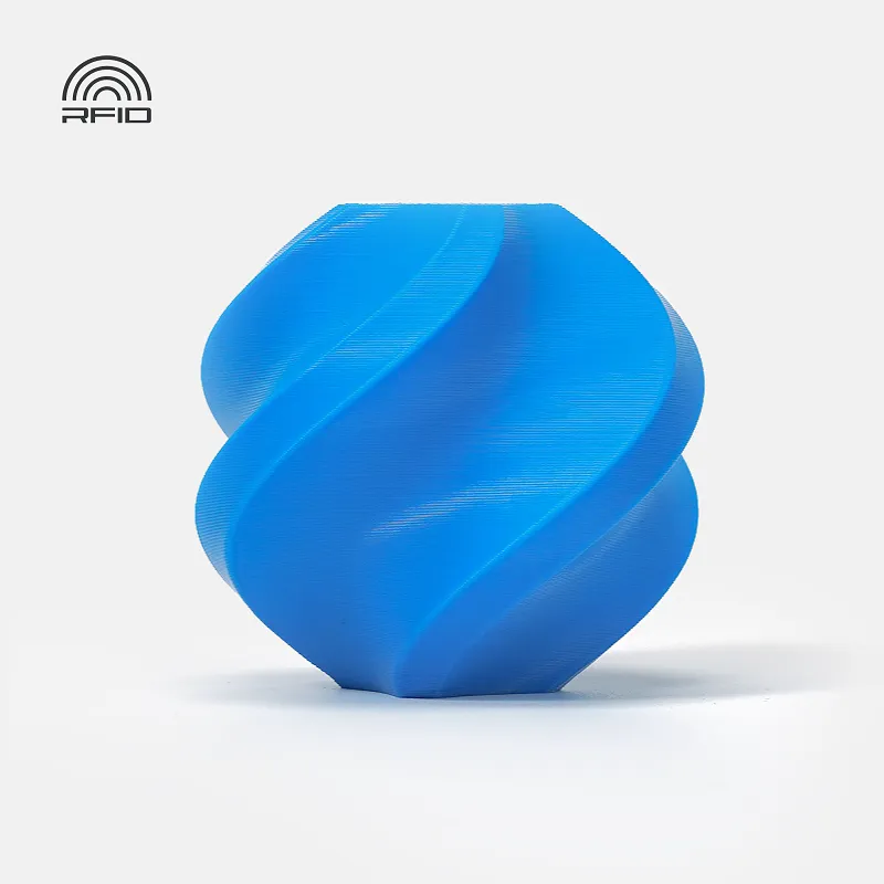 [PLABM0012] Bambu Lab PLA Basic Cyan(10603) Filament-1KG -1.75- with Reusable Spool