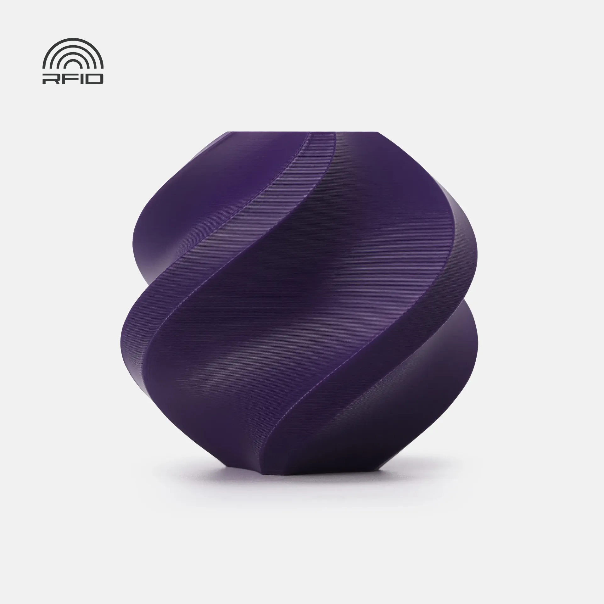 Bambu Lab PLA Basic Indigo Purple(10701) Filament-1KG -1.75- Refill Pack Without Spool