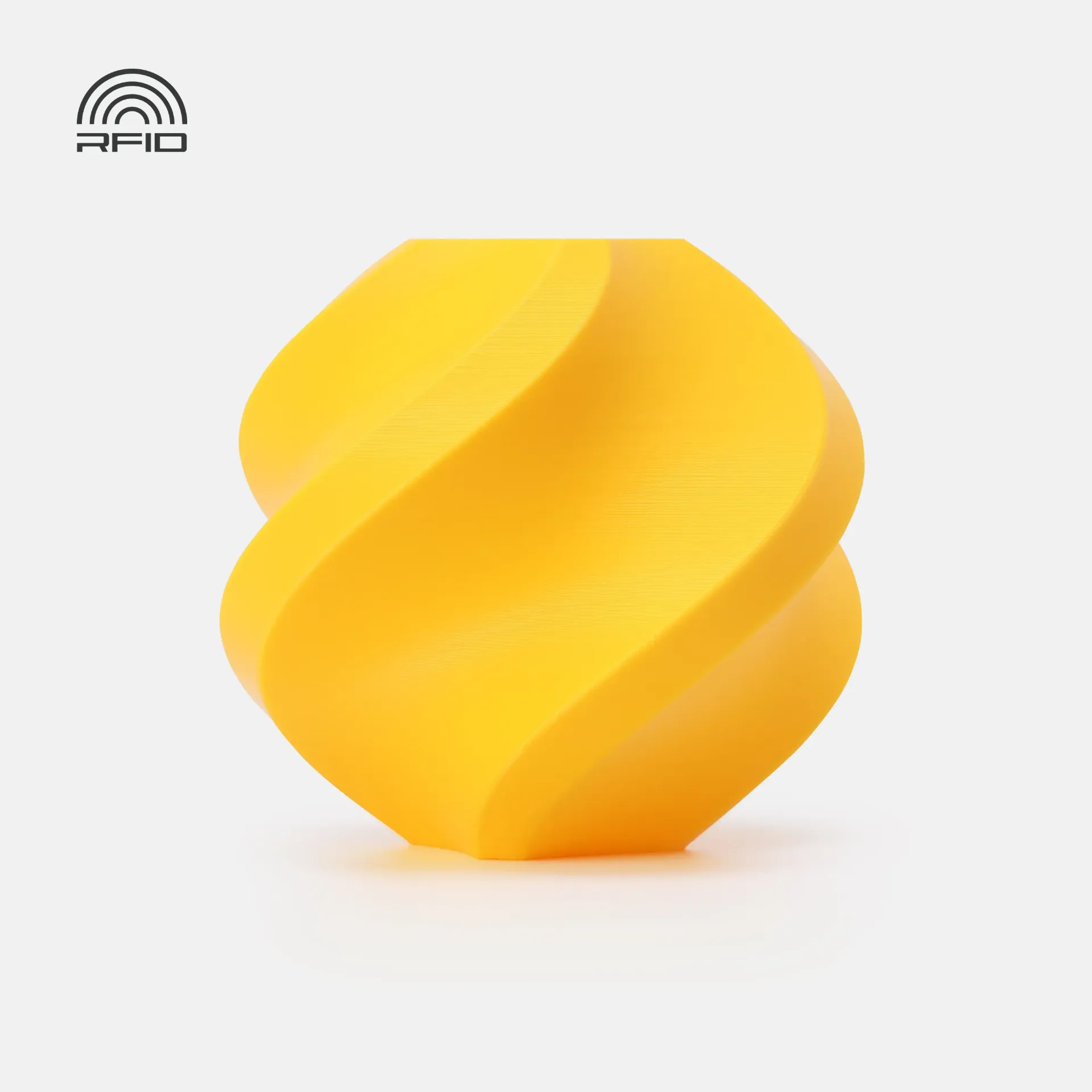 [PLABM0122] Bambu Lab PLA Basic Sunflower Yellow(10402) Filament-1KG -1.75- Refill Pack Without Spool