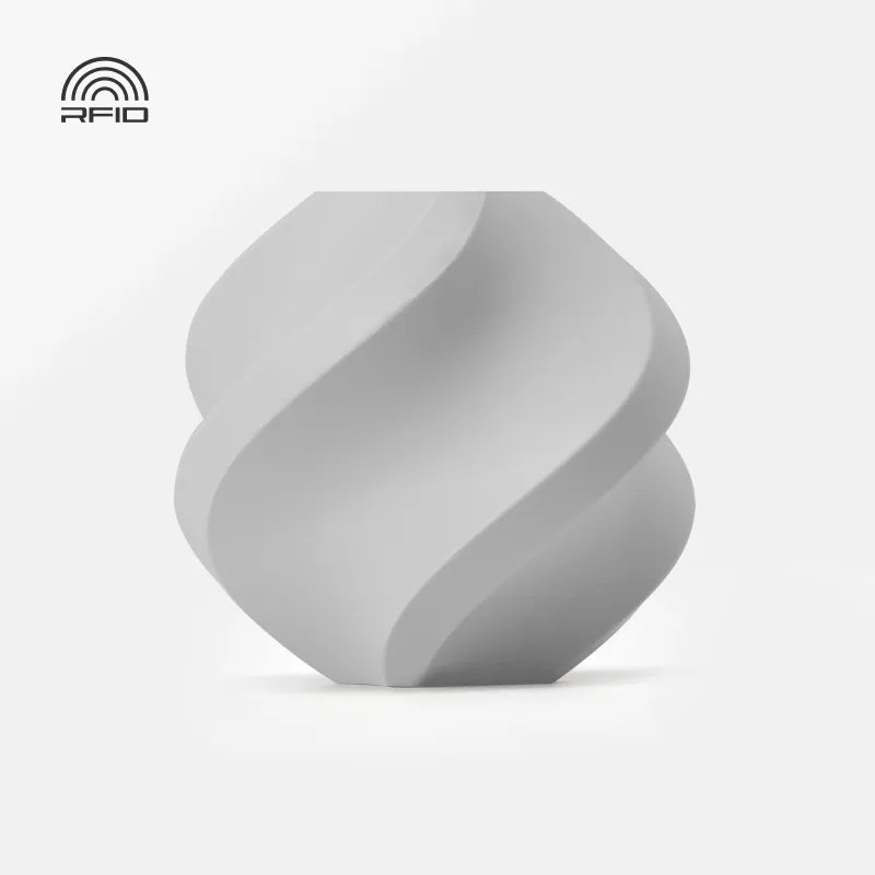[PLABM0125] Bambu Lab PLA Basic Light Gray(10104) Filament-1KG -1.75- Refill Pack Without Spool