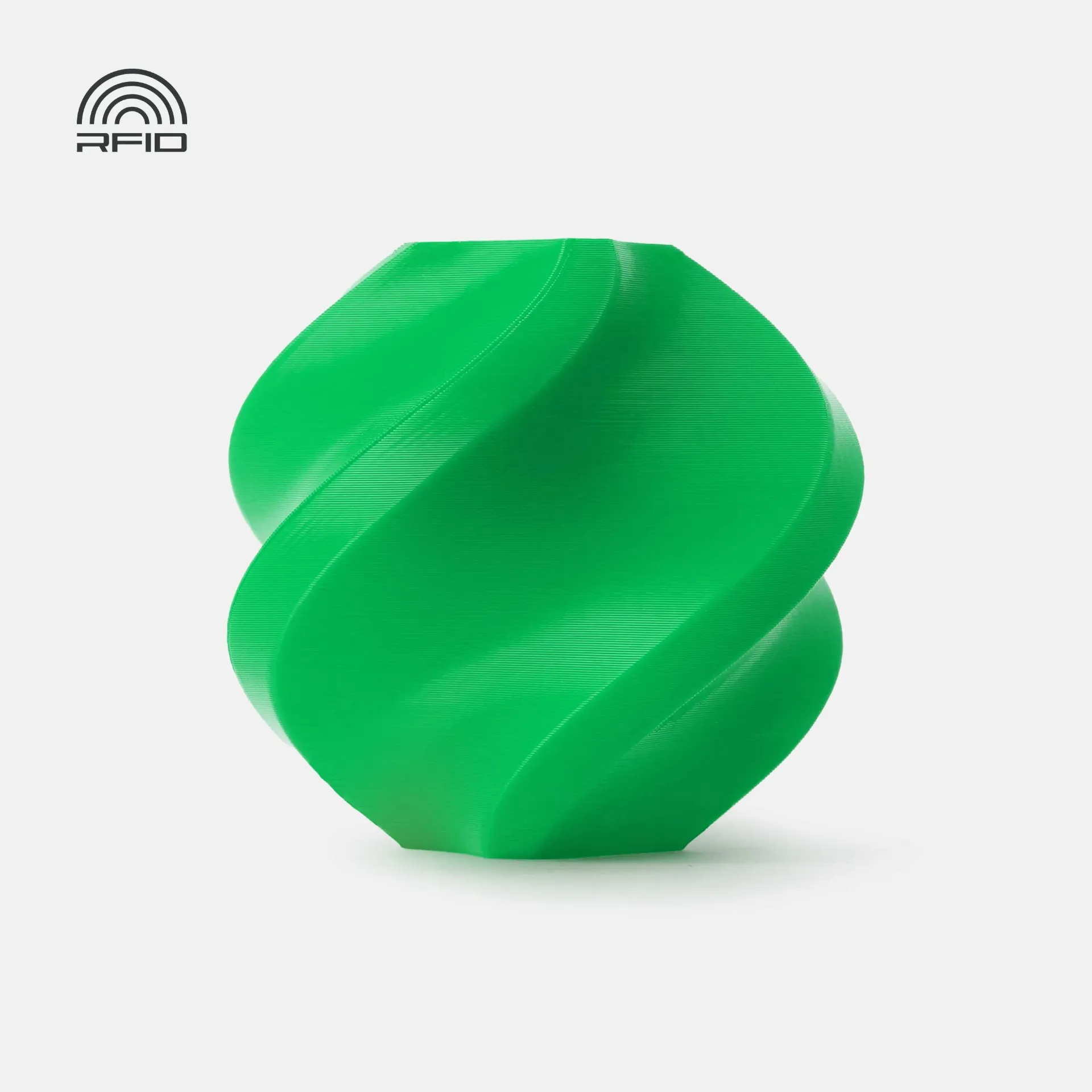 [FLBM0114] Bambu Lab PLA Basic Filament-1KG -1.75- Bambu Green(10501)-Refill Pack Without Spool