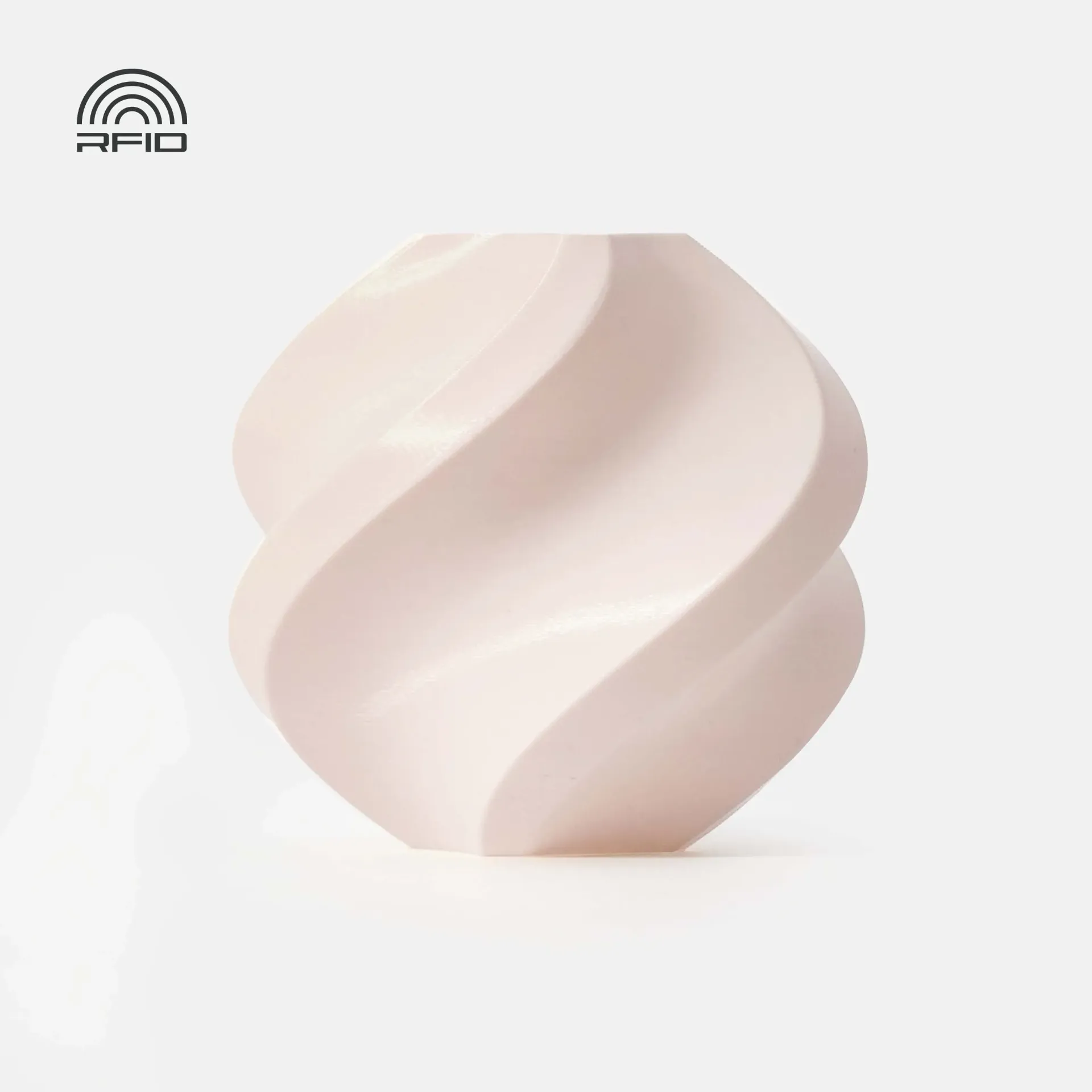 Bambu Lab PLA Basic Beige(10201) Filament-1KG -1.75- Refill Pack Without Spool