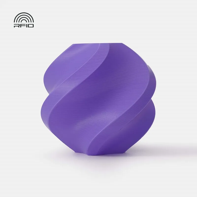 [PLABM0117] Bambu Lab PLA Basic Purple(10700) Filament-1KG -1.75- Refill Pack Without Spool