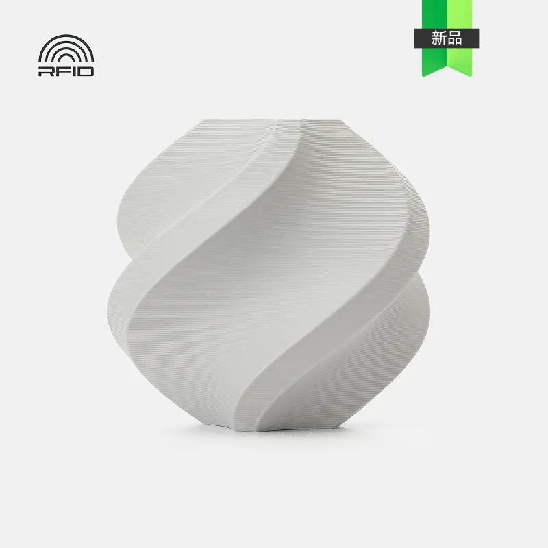 Bambu Lab PLA Lite Grey(16101) Filament-1KG -1.75- with Reusable Spool