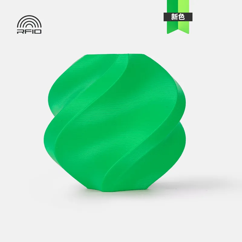 Bambu Lab ABS Bambu Green(40500) Filament-1KG -1.75- with Reusable Spool