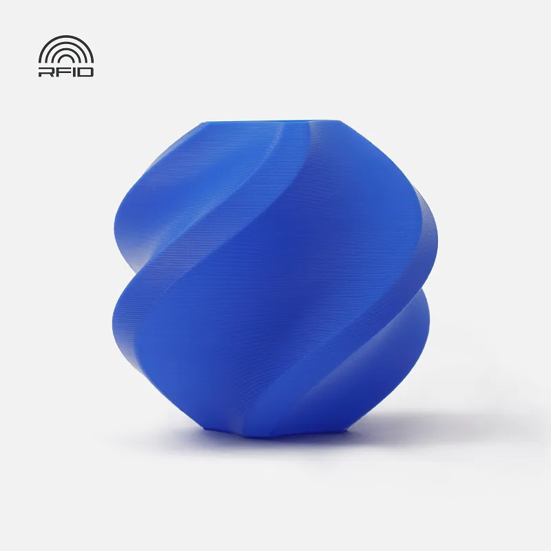 Bambu Lab ABS Blue(40600) Filament-1KG -1.75- Refill Pack Without Spool