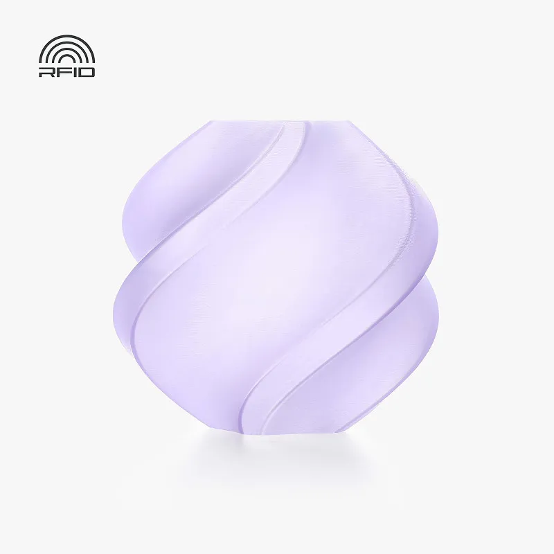 [PLABM2014] Bambu Lab PLA Translucent Lavender (13711) Filament-1KG -1.75- with Reusable Spool
