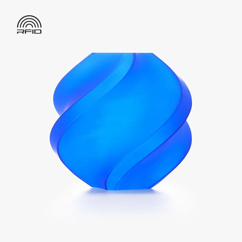 [PLABM2006] Bambu Lab PLA Translucent Blue(13611) Filament-1KG -1.75- with Reusable Spool