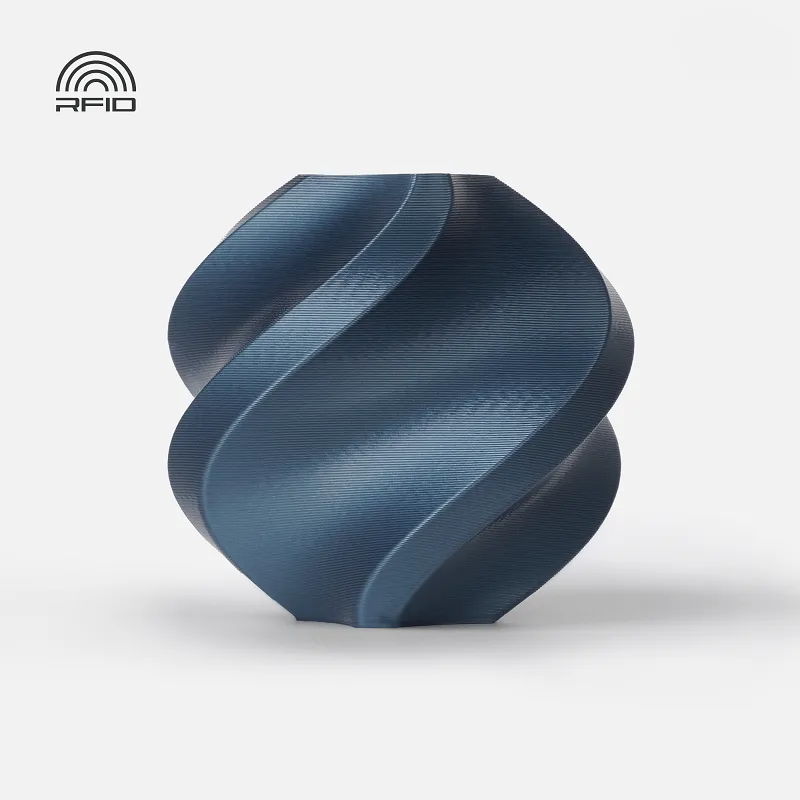 Bambu Lab PLA Metal Cobalt Blue (13600) Filament-1KG -1.75- with Reusable Spool