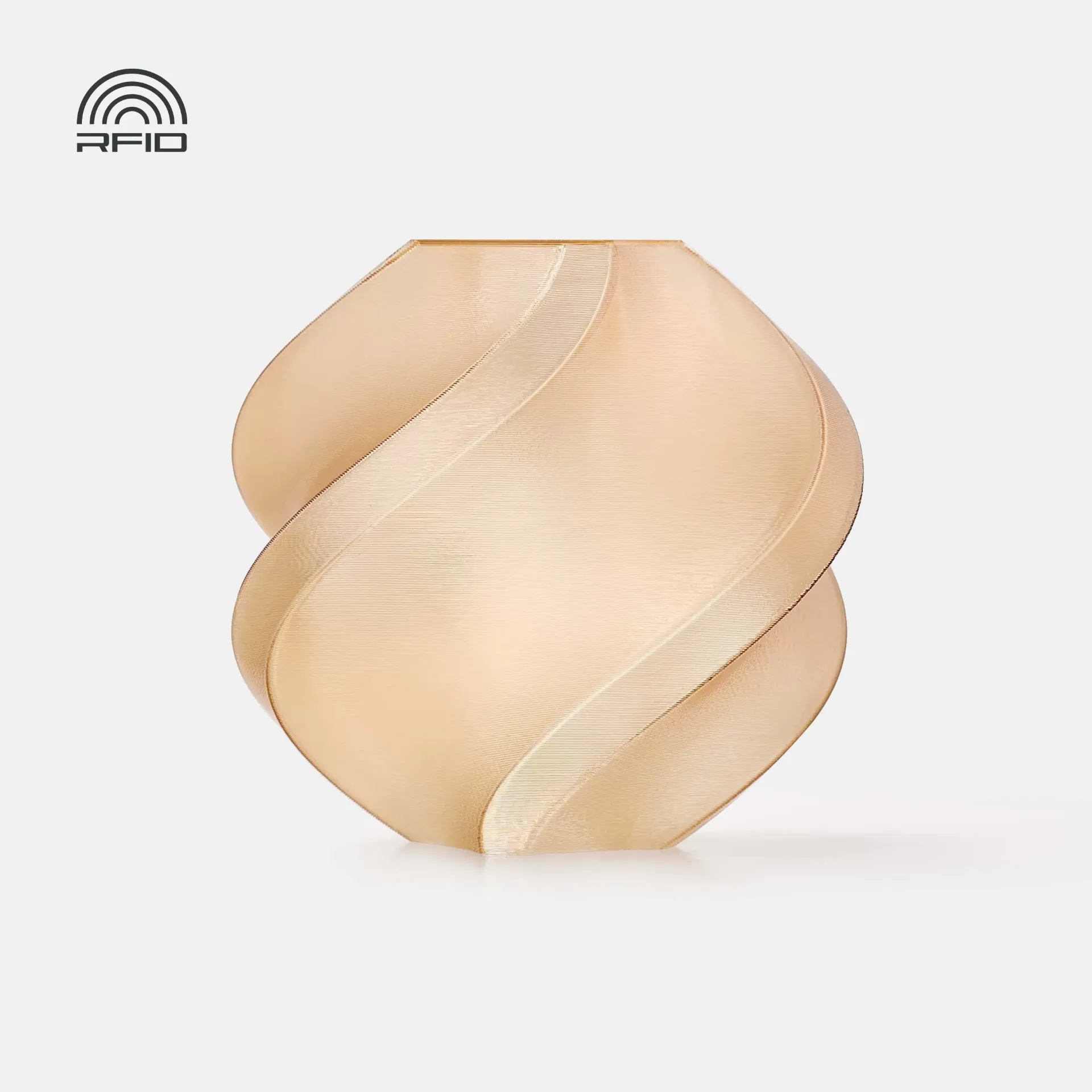 [PTGBM0809] Bambu Lab PETG Translucent Brown (32800) Filament-1KG -1.75- with Reusable Spool