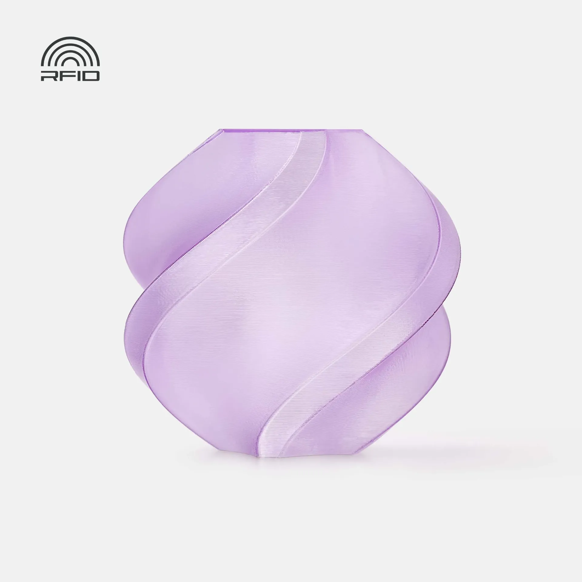 [PTGBM0908] Bambu Lab PETG Translucent Purple (32700) Filament-1KG -1.75- Refill Pack Without Spool