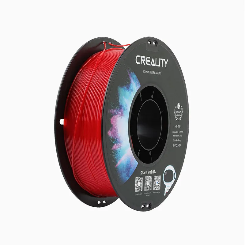 [TPUCR0004] Creality CR-TPU Red Filament-1KG -1.75- With Spool