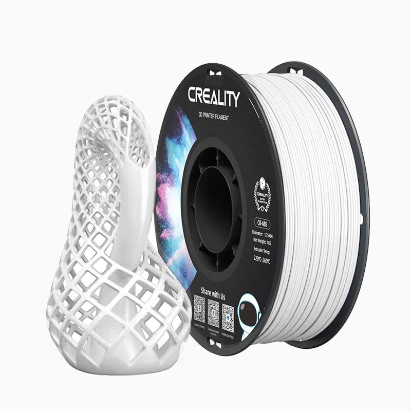 [ABSCR0002] Creality CR-ABS White Filament-1KG -1.75- With Spool