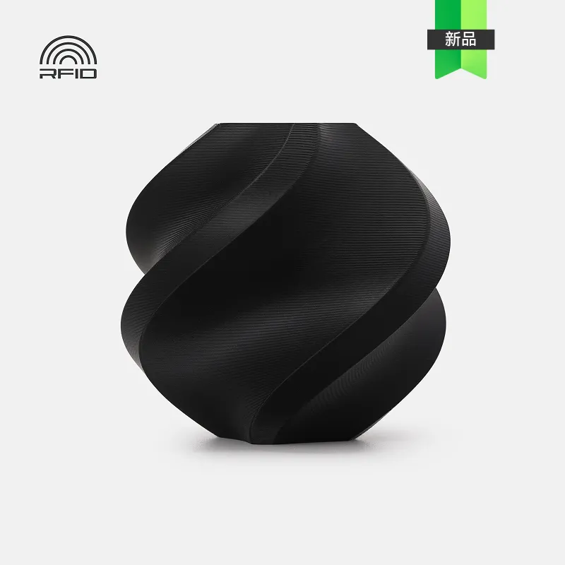 [PTGBM0201] Bambu Lab PETG Matte Blcak(35101) Filament-1KG -1.75- with Reusable Spool