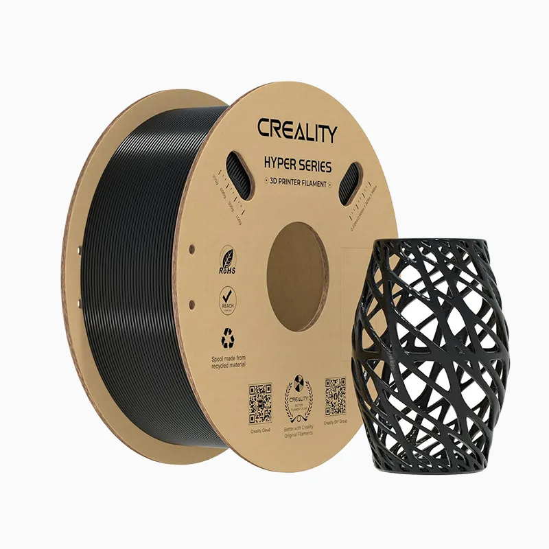 [FLCR1201] Creality Hyper PETG Filament-1KG -1.75-Black-With Spool