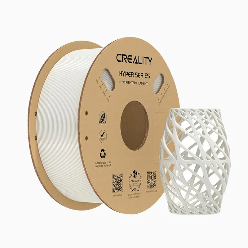 [FLCR1202] Creality Hyper PETG Filament-1KG -1.75-White-With Spool
