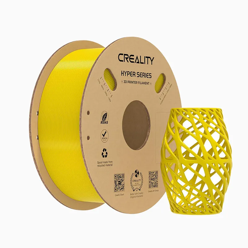 [PTGCR0205] Creality Hyper PETG Filament-1KG -1.75-Yellow-With Spool