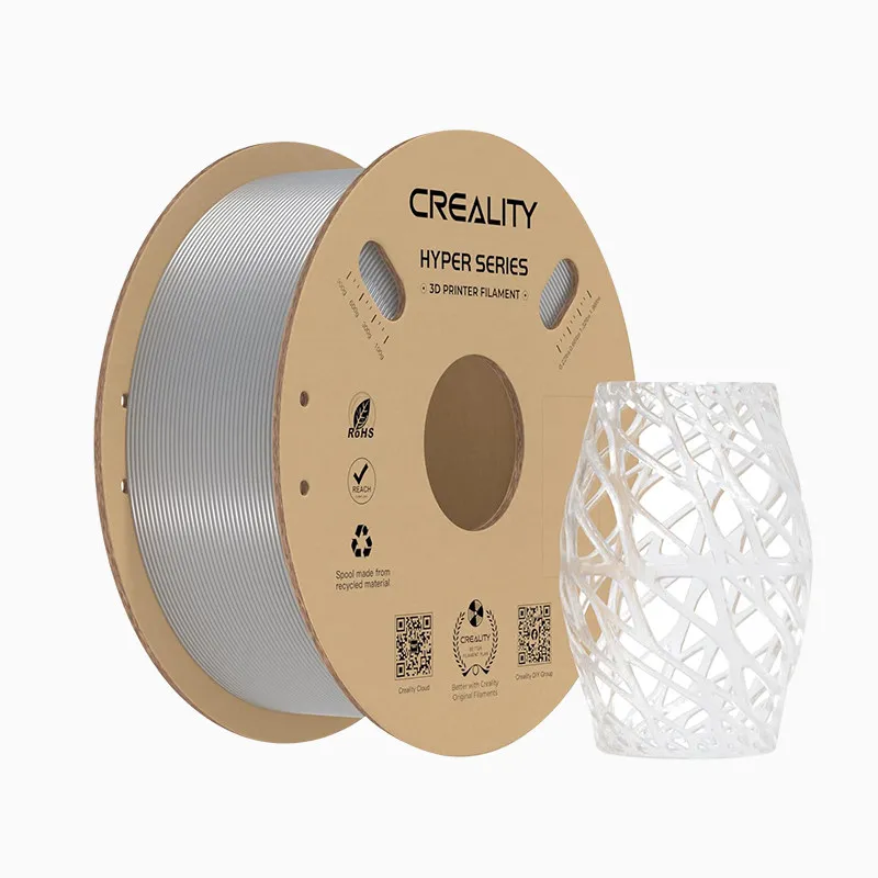 [FLCR1208] Creality Hyper PETG Filament-1KG -1.75-Transparent-With Spool