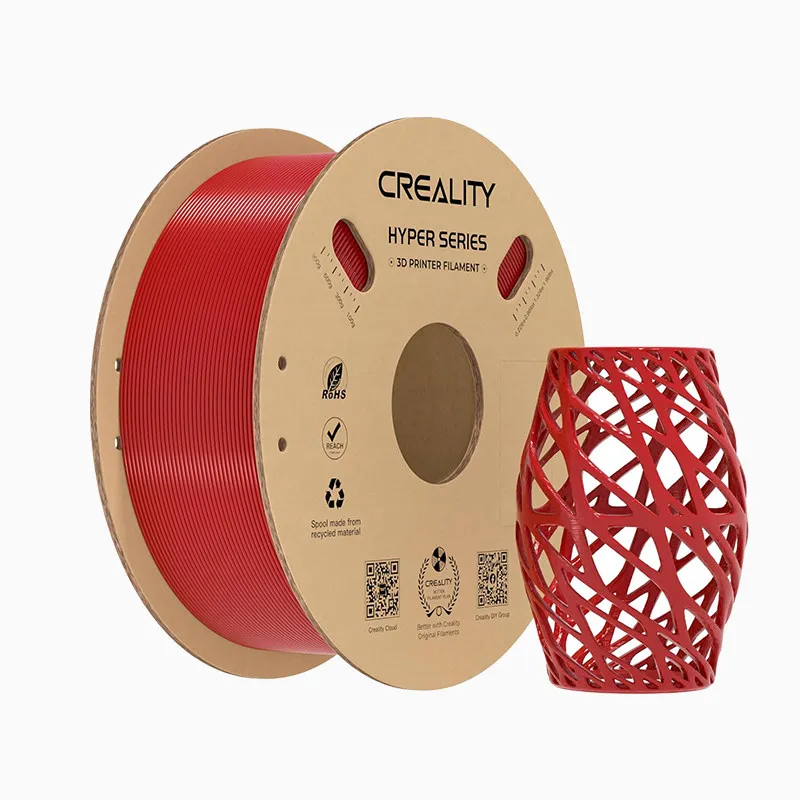 [FLCR1204] Creality Hyper PETG Filament-1KG -1.75-Red-With Spool